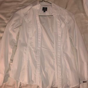 Fitted Express Button up Top